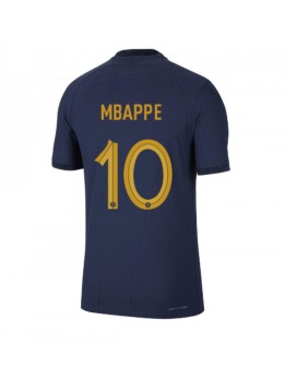 Billige Frankrike Kylian Mbappe #10 Hjemmedrakt VM 2022 Kortermet